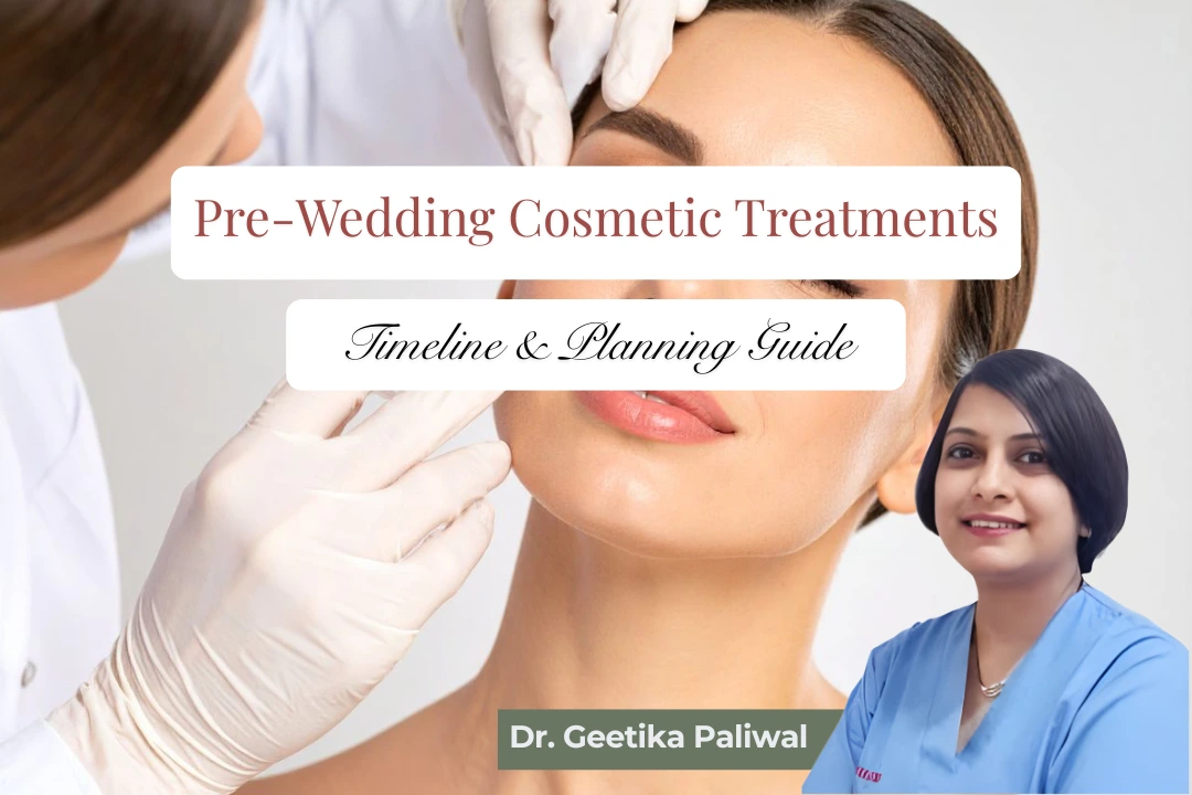Pre-Wedding Cosmetic Treatments, Cosmetologist in Indore, Pre Wedding Skin Treatments, Bridal Skin Preparation, Skin Treatments Before Wedding, cosmetologist in indore, best cosmetologist in indore, cosmetic treatments in indore, bridal skin care indore, pre wedding skin care indore, skin clinic in indore, cosmetic clinic indore, bridal glow treatment indore, laser skin treatment indore, skin specialist indore, bridal skin doctor indore, cosmetic dermatology indore, acne treatment indore, skin rejuvenation indore, anti aging treatment indore, skin tightening indore, skin pigmentation treatment indore, hydrafacial indore, chemical peel indore, laser hair removal indore, skin glow treatment indore, bridal skincare consultation indore, facial treatments indore, skin care clinic near me indore, advanced cosmetology indore, aesthetic treatments indore, bridal beauty treatments indore, pre bridal skin routine indore, professional skin care indore, cosmetic doctor indore